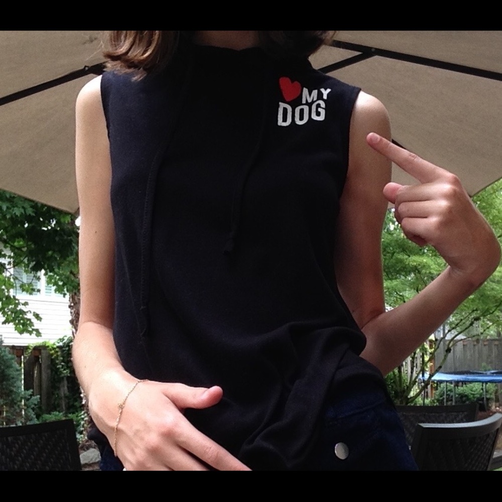 ❤️ my dog muscle tee 🐶